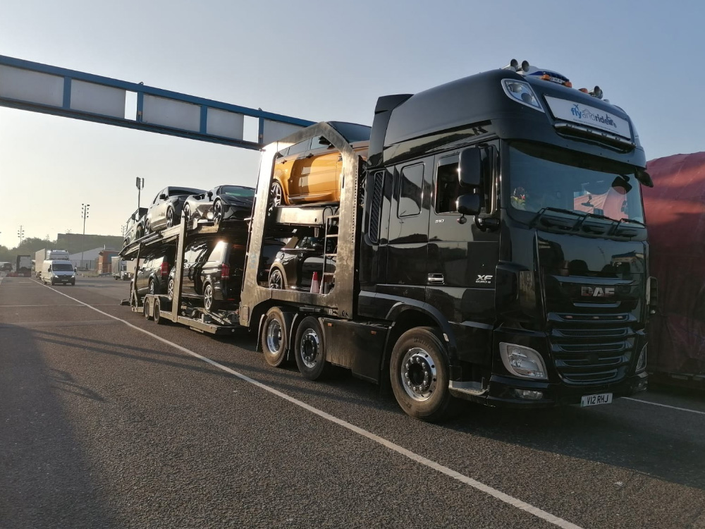 Aston martin transport business uk and europe
