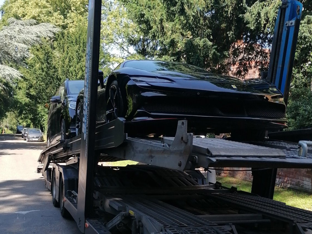 High value car transportation UK to Europe